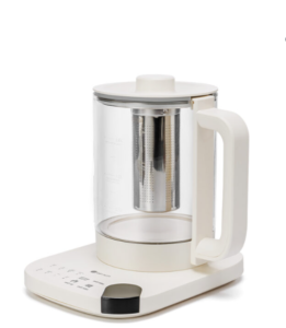 Ấm pha trà đa năng 1.6L - Thủy Tinh Chịu Nhiệt Cao Cấp, Hẹn Giờ Thông Minh