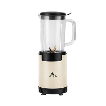 Máy xay sinh tố Elmich BLE-3888EY màu kem cối thủy tinh